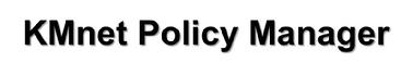 KMnet Policy Manager, Managing Documents TASKalpha Series